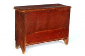 DIMINUTIVE MULE CHEST.  New En