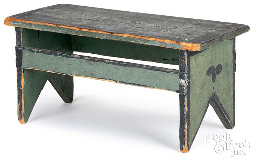 DIMINUTIVE NEW ENGLAND PAINTED PINE