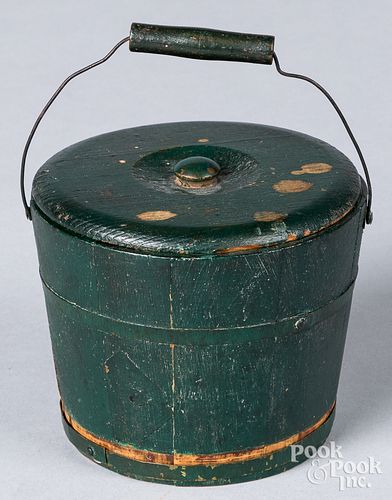 DIMINUTIVE PAINTED BENTWOOD