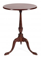 DIMINUTIVE QUEEN ANNE CANDLEST