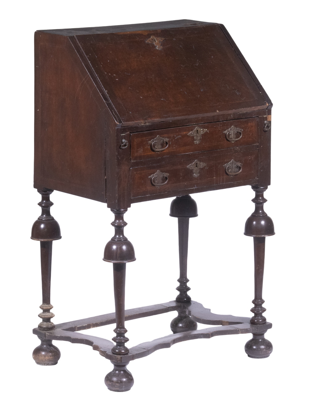 DIMINUTIVE QUEEN ANNE SLANT FRONT