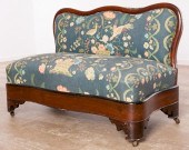 DIMINUTIVE SETTEE, 19TH CENTUR