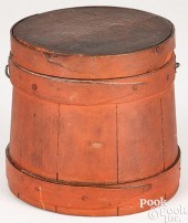 DIMINUTIVE SHAKER PAINTED FIRK