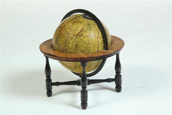 DIMINUTIVE TABLETOP GLOBE. 