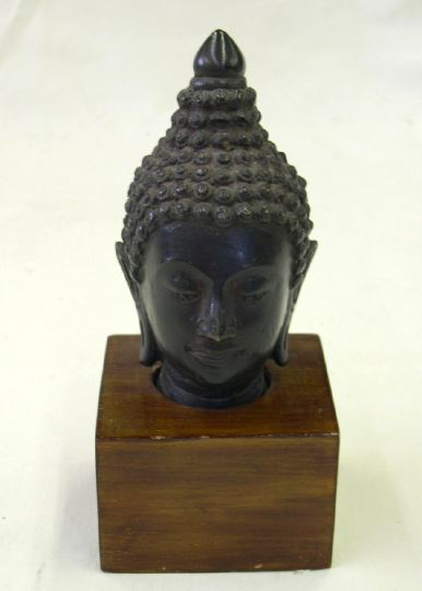 Diminutive Thai Well Cast Patinated