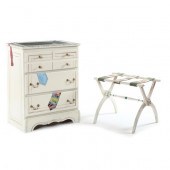 DIMINUTIVE TROMPE L'OEIL PAINT