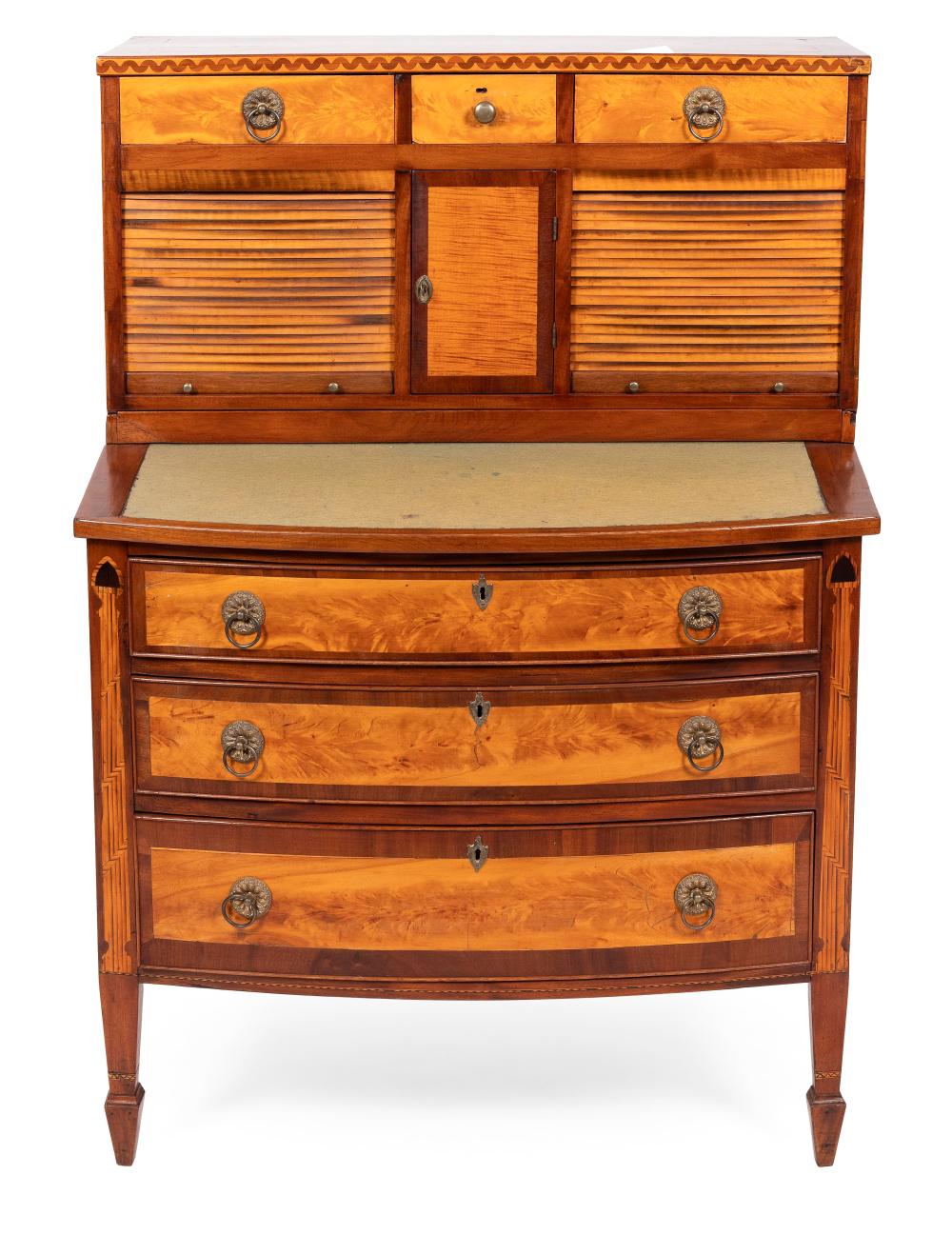 DIMINUTIVE TWO-PART SECRETARY