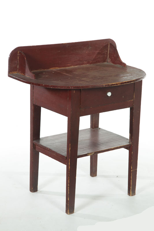 DIMINUTIVE WASHSTAND.  American 