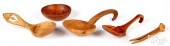 DIMINUTIVE WOODENWARE, 19TH C.