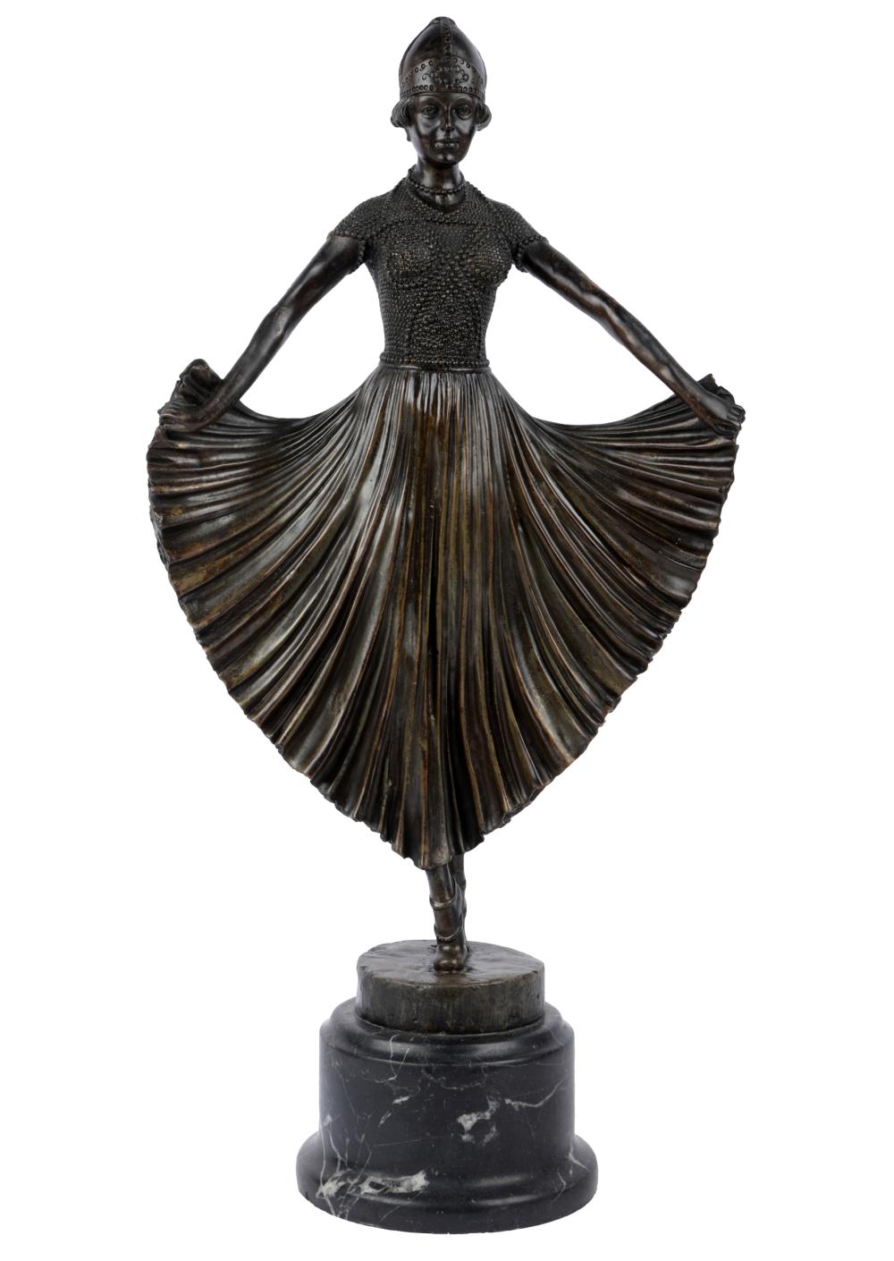 DIMITRI CHIPARUS (1886 - 1947):