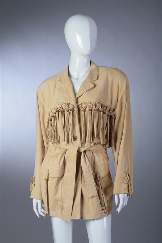 DIMITRI STUDIO SUEDE JACKET. With