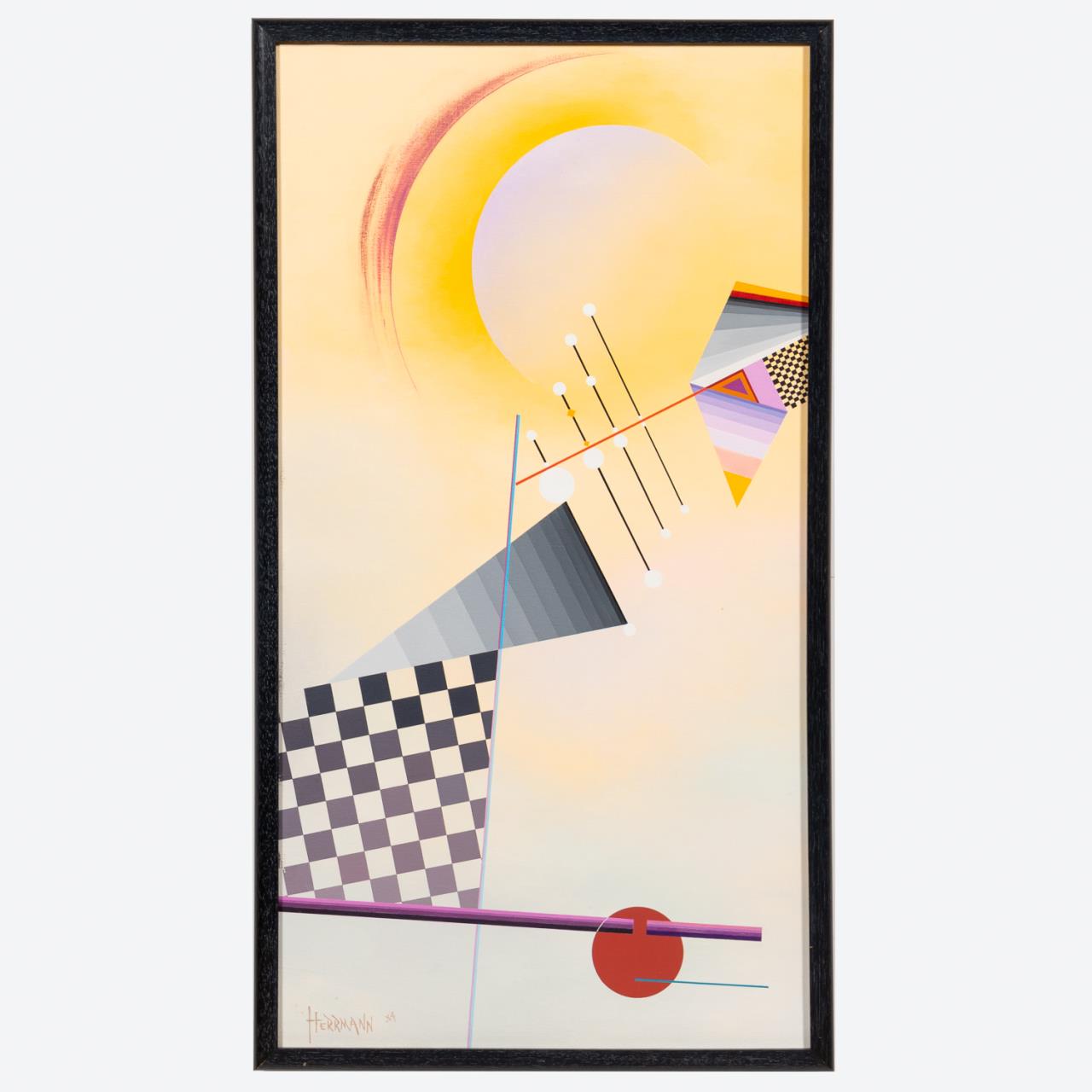 DINA HERRMANN, MODERN OIL ON