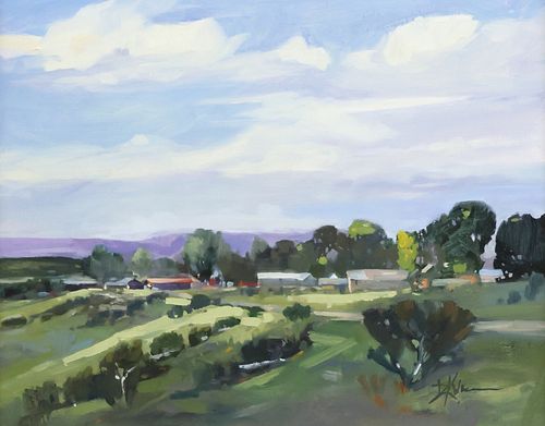 DINAH K. WORMAN (B.1950) PAINTING
