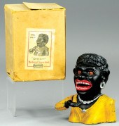 DINAH MECHANICAL BANK WITH BOX