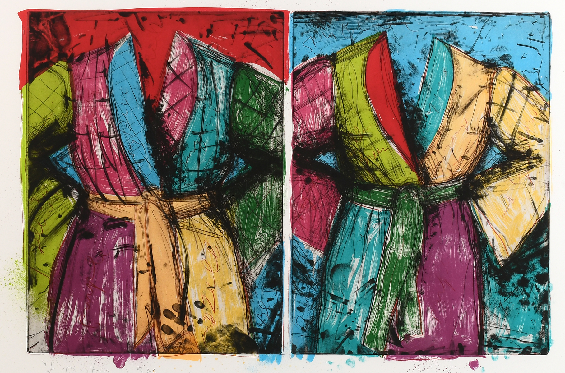 DINE, Jim, (American, b. 1935):