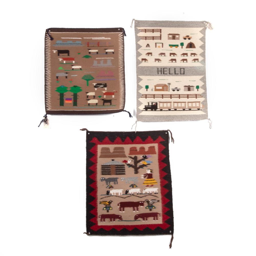 DINé [NAVAJO], GROUP OF THREE