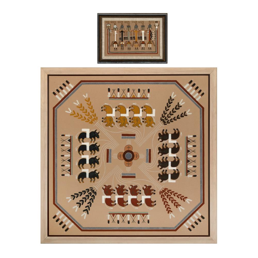 DINé [NAVAJO], JOE BEGAY, PAIR OF
