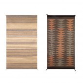 DINé [NAVAJO], PAIR OF TEXTILE