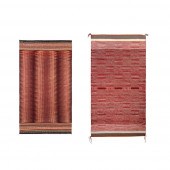 DINé [NAVAJO], PAIR OF TEXTILE