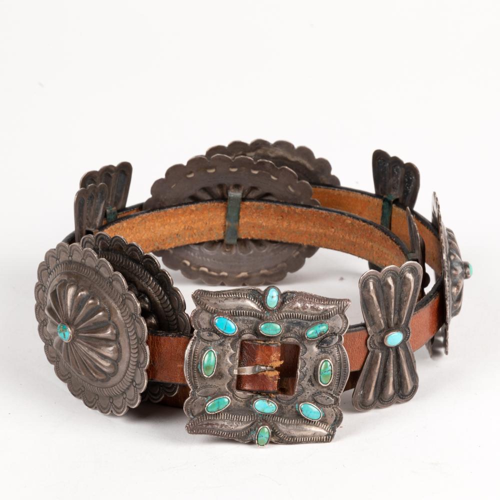 DINé [NAVAJO] SILVER + TURQUOISE