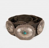 DINé [NAVAJO], SILVER TURQUOIS