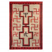DINé [NAVAJO], TEXTILE WITH WH