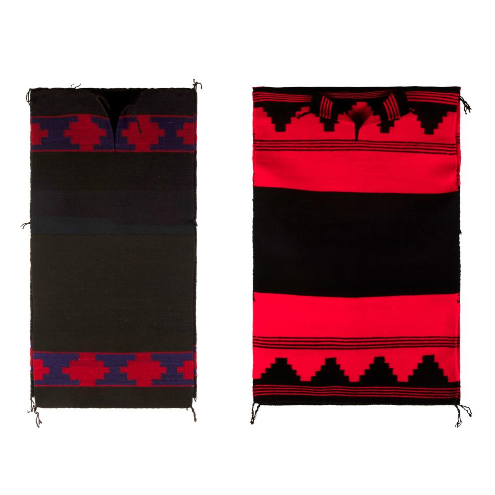 DINé [NAVAJO], TWO WOVEN DRESSES,
