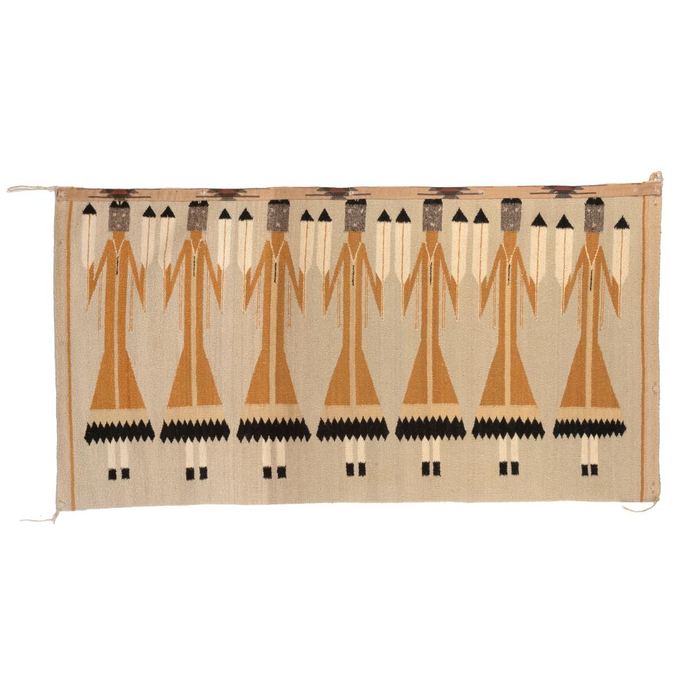 DINé [NAVAJO], YEI RUG, CA.