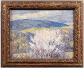Dines Carlsen painting (New Yo
