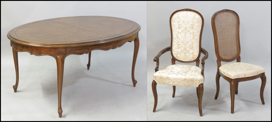 DINING SUITE. Comrprised of a table