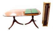 DINING TABLE, FEDERAL STYLE OB
