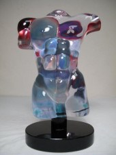 Dino Rosin art glass sculpture