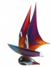 DINO ROSIN (B. 1948): SAILBOAT