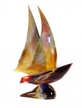 DINO ROSIN, MURANO ART GLASS S
