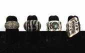 DINOUART SILVER LABRADORITE RI