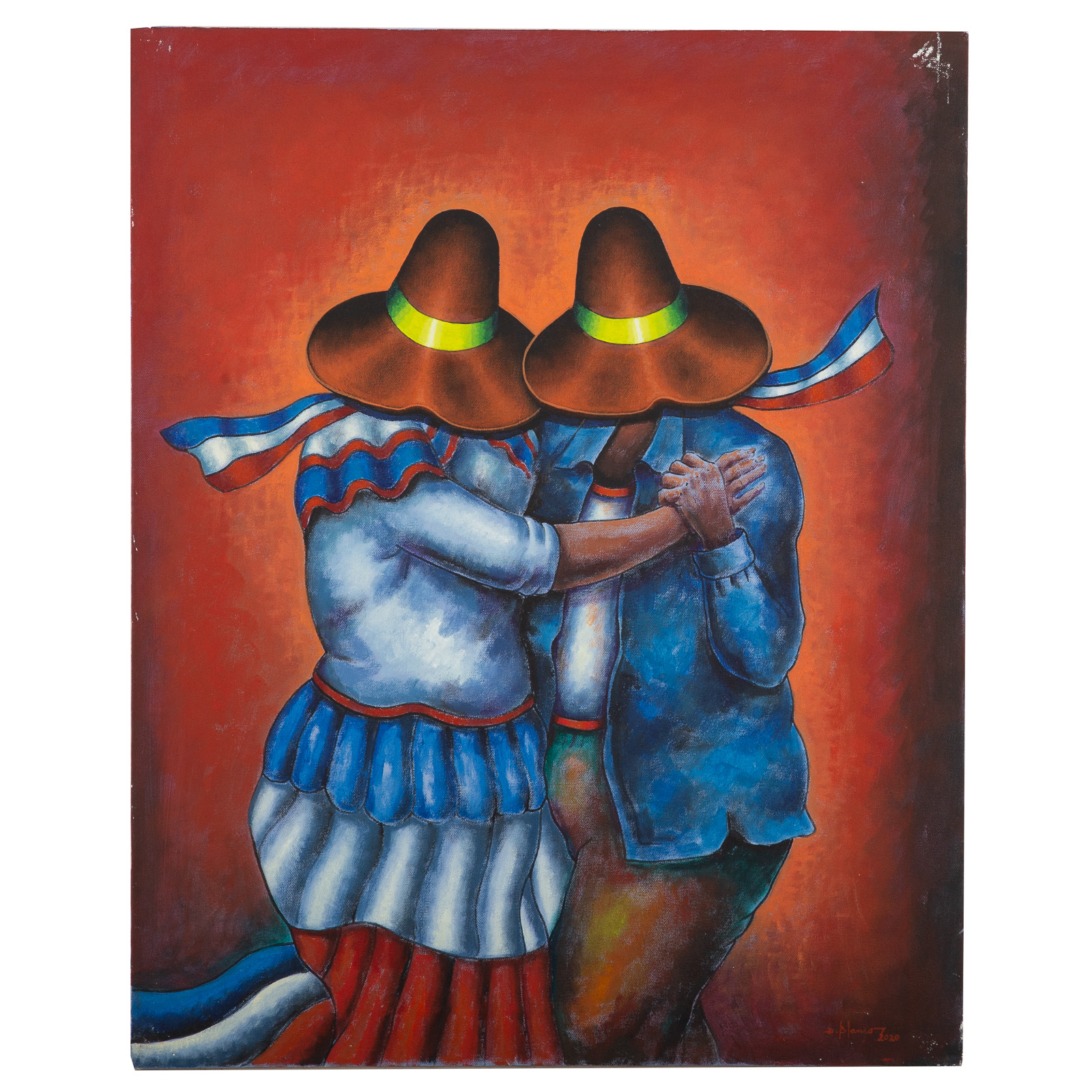 DIONISIO BLANCO. DANCING COUPLE,