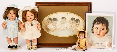 DIONNE QUINTUPLETS DOLL ITEMSDionne