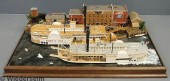Diorama of the steamship Rober