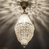 DIPYRAMID-SHAPED CEILING FIXTU