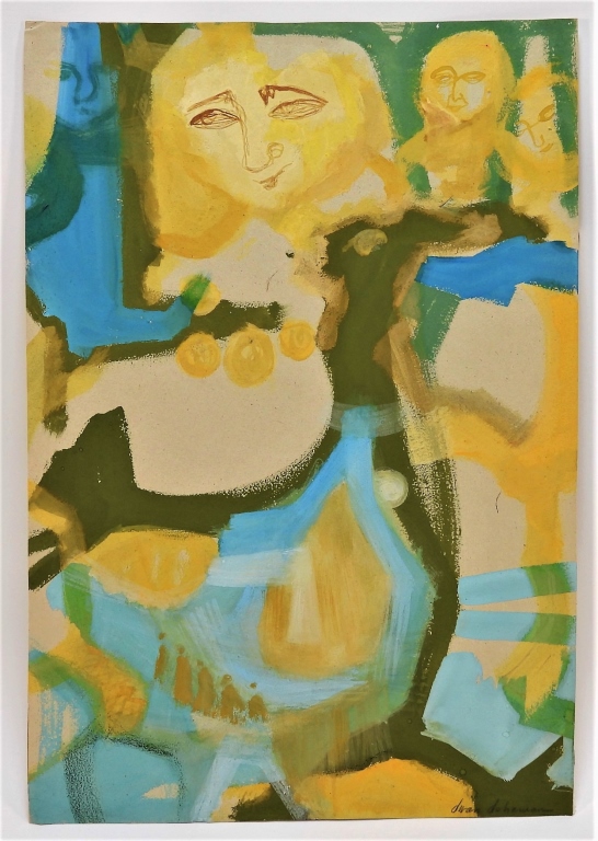 DIRAN DOHANIAN ABSTRACT FIGURE WC