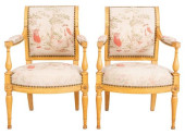 DIRECTOIRE BEECHWOOD FAUTEUILS