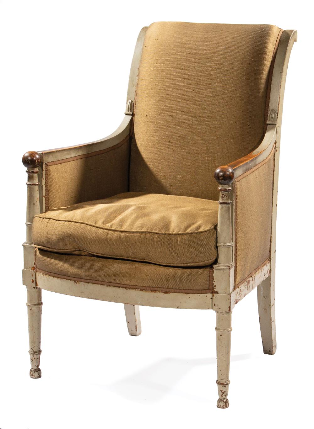 DIRECTOIRE GRIS PEINTE