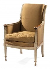 DIRECTOIRE GRIS PEINTE BERGERE