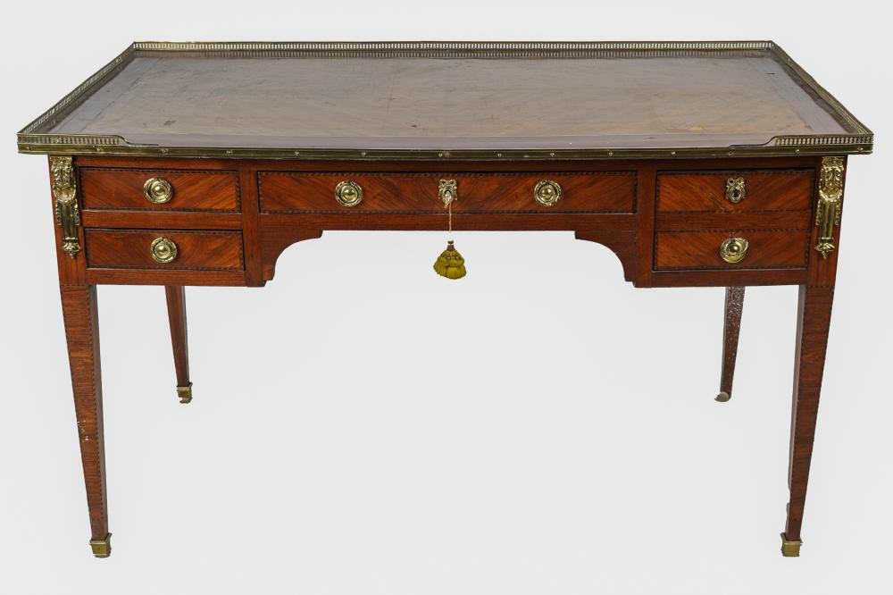 DIRECTOIRE MAHOGANY BUREAU PLATwith