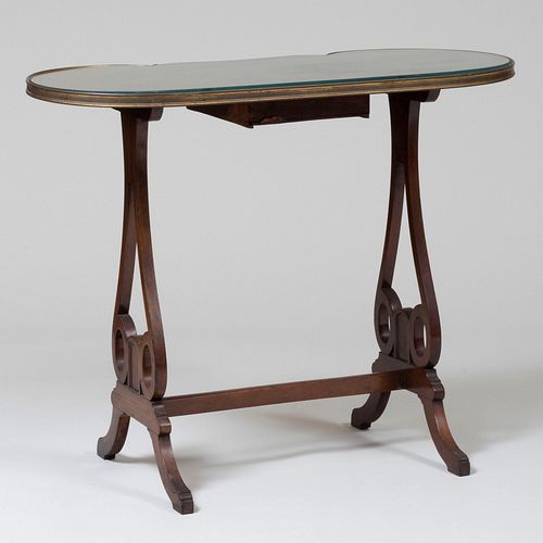 DIRECTOIRE STYLE BRASS-MOUNTED