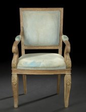 Directoire-Style Carved Oak an