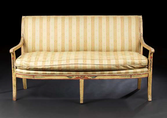 Directoire-Style Polychromed