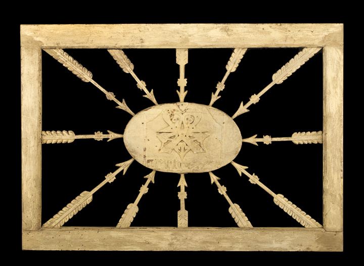 Directoire-Style Supra Porta Panel,