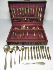 Dirilyte gold toned flatware g