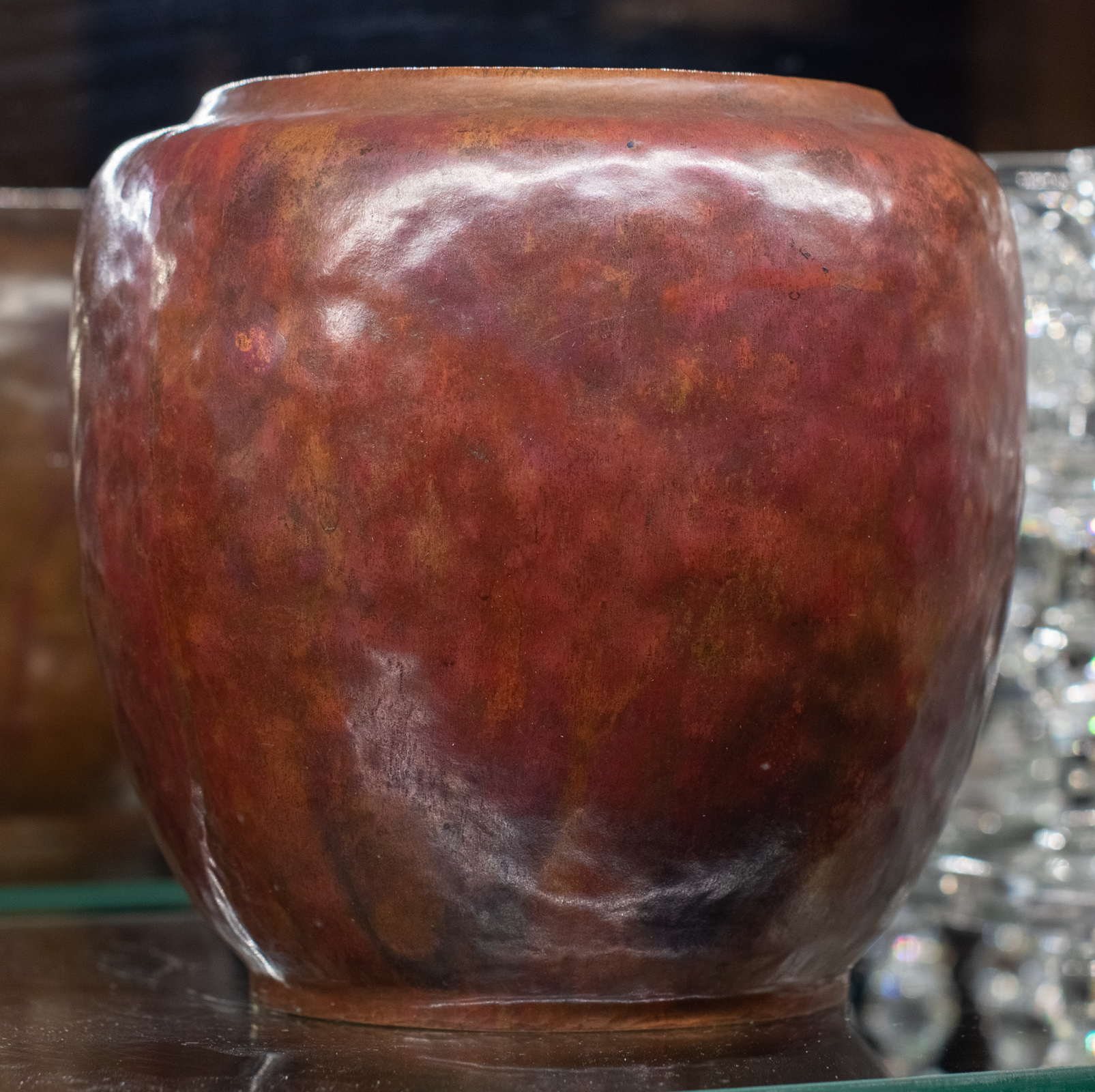 DIRK VAN ERP HAMMERED COPPER VASE